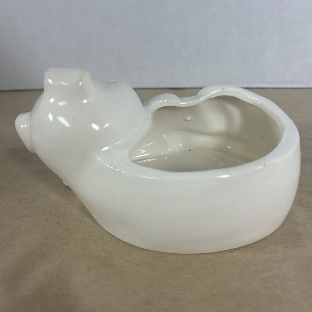 Retro Ceramic Pig Sponge Holder for Kitchen Sink Vintage Piggy Grannycore - Picture 12 of 15